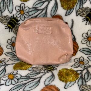 Fossil Pink Leather Pouch